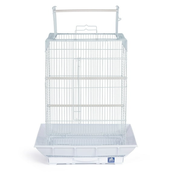 Prevue Pet Products Clean Life Playtop Bird Cage - White SP851W/W