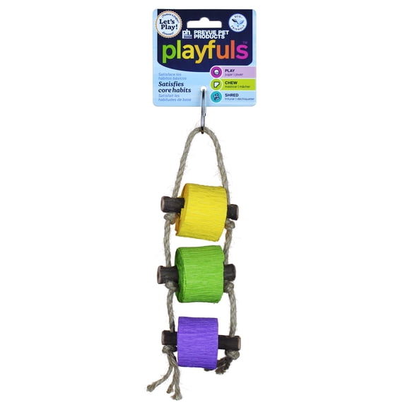Prevue Pet Products Crepe Rollups Small Animal Chew Toy