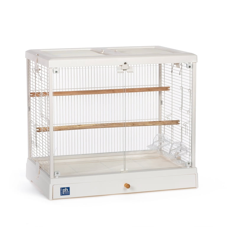 Prevue Pet Products Crystal Palace Luxe Bird Cage with Glass Doors