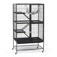 thumbnail image 1 of Prevue Pet Products Ferret Stack Two Story Ferret Home with Portable Stand, Escape Proof Lock, Hammock, Ramps, Expandable Add-On Cage Stacking System, 1 of 9