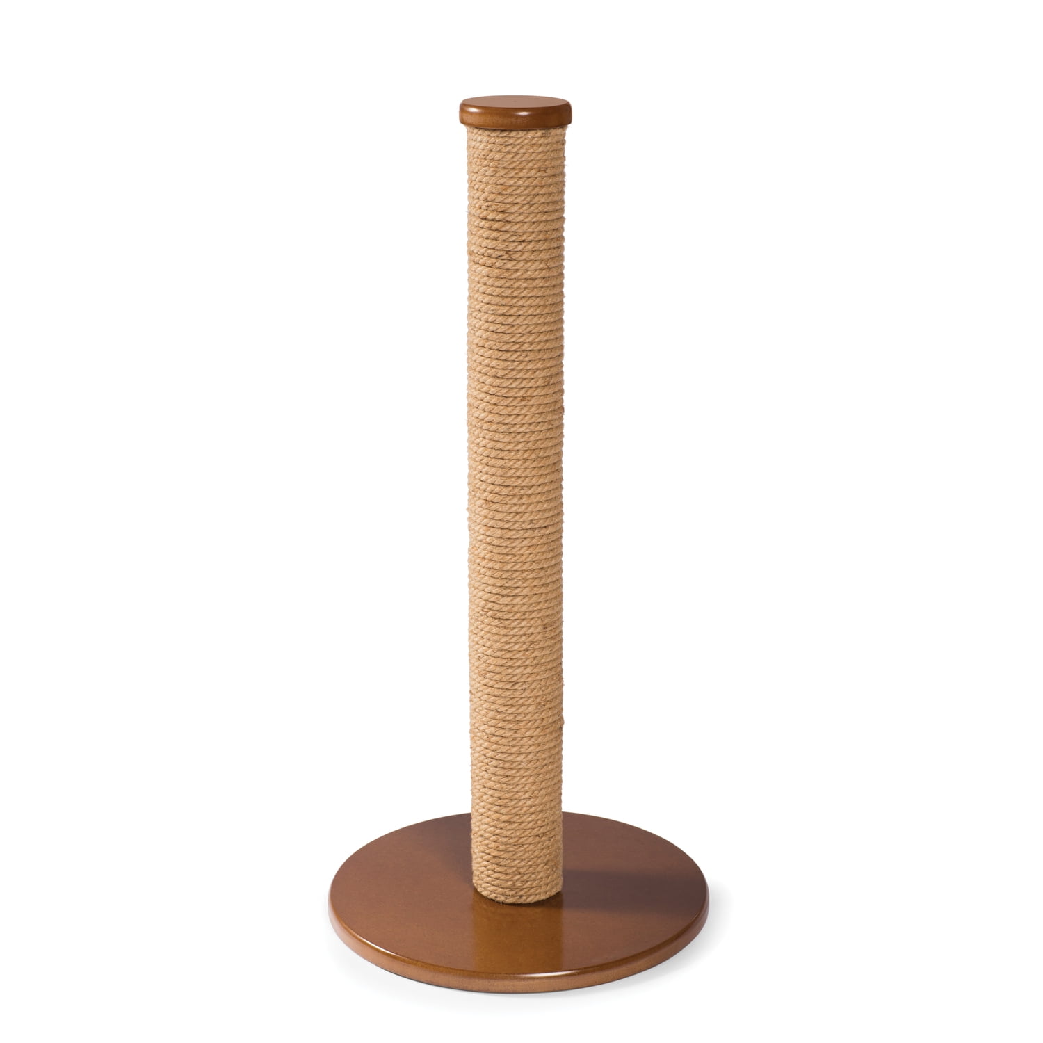 Tall Natural Jute and MDF Cat Scratching Post
