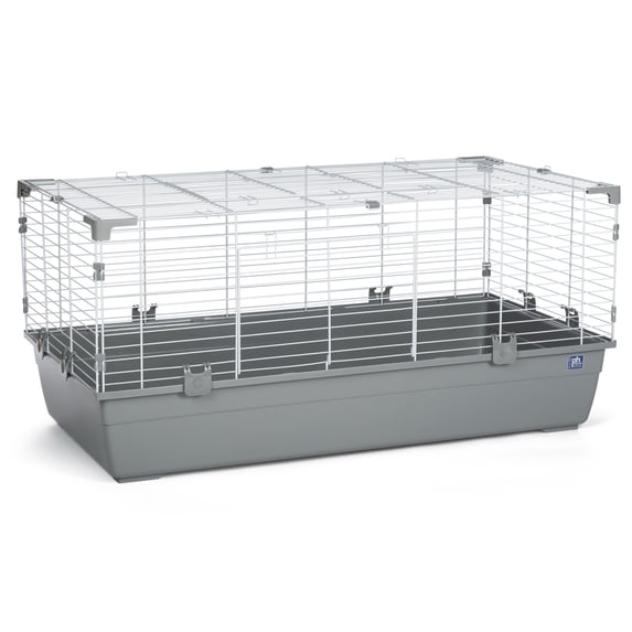 Prevue Pet Products Large Rectangular Small Animal Tubby with Gray Base
