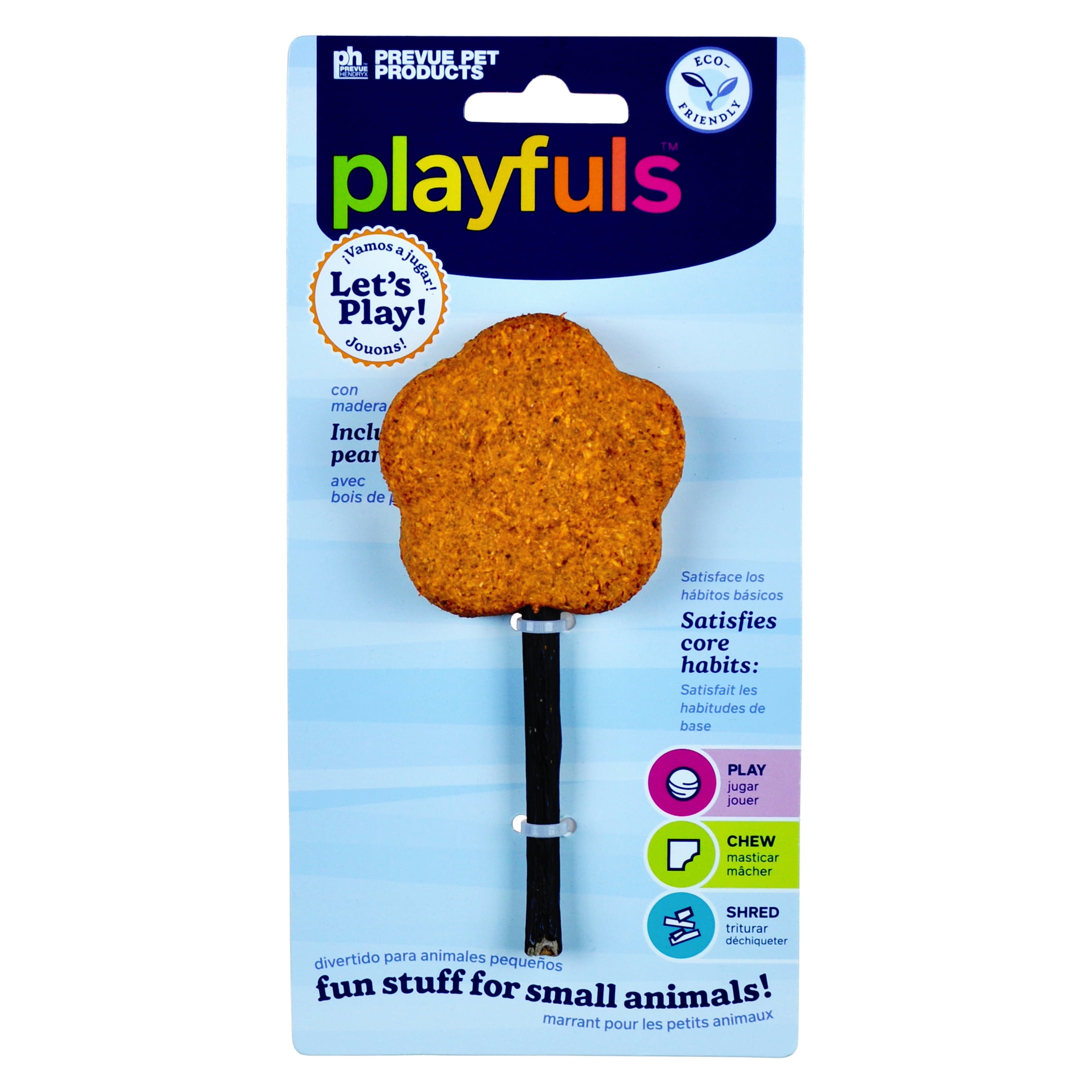 Prevue Pet Products Lollipop Flower Chew Stick for Small Animals