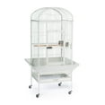 thumbnail image 1 of Prevue Pet Products Medium Dome Top Bird Cage - Chalk White 34522, 1 of 14