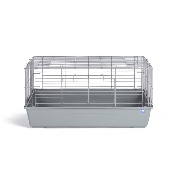 Prevue Pet Products Medium Rectangular Small Animal Rabbit Tubby with Gray Base