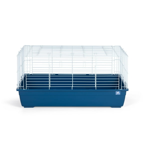 Prevue Pet Products Medium Rectangular Small Animal Tubby with Plastic Navy Blue Base