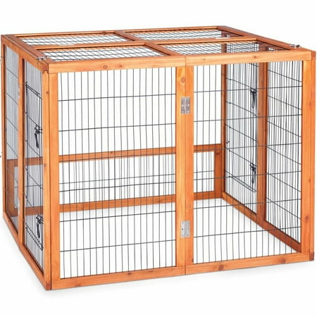 Prevue Pet Products Natural Rabbit Playpen, Large