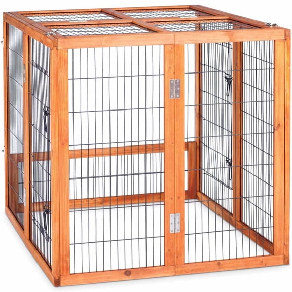 Prevue Pet Products Natural Rabbit Playpen, Small