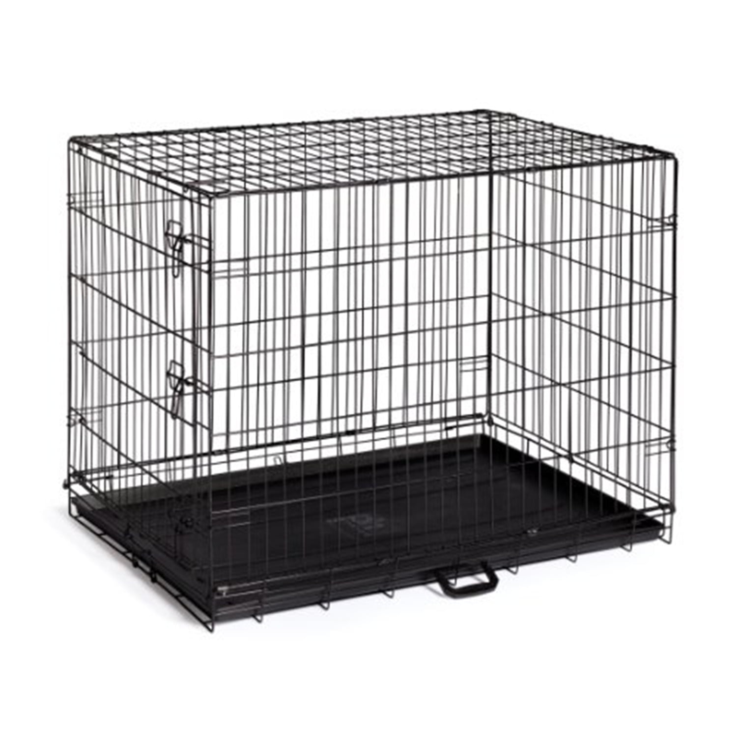 Extra Large Black Heavy-Duty Single Door Pet Crate
