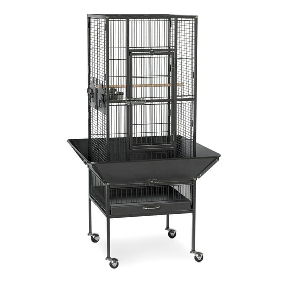 Prevue Pet Products Park Plaza Bird Cage, Black Hammertone