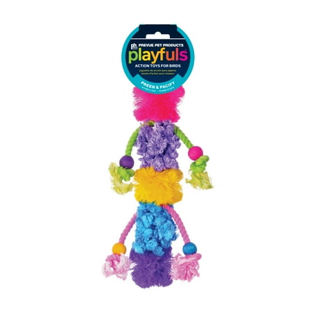 Prevue Pet Prodcuts Playfuls Wild-n-Wooly Bird Toy 62662