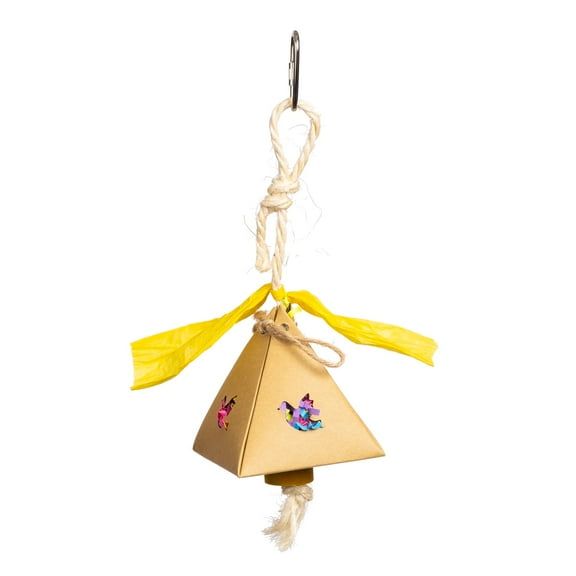Prevue Pet Products Plucky Pyramid Playfuls Forage & Engage Bird Toy 60244