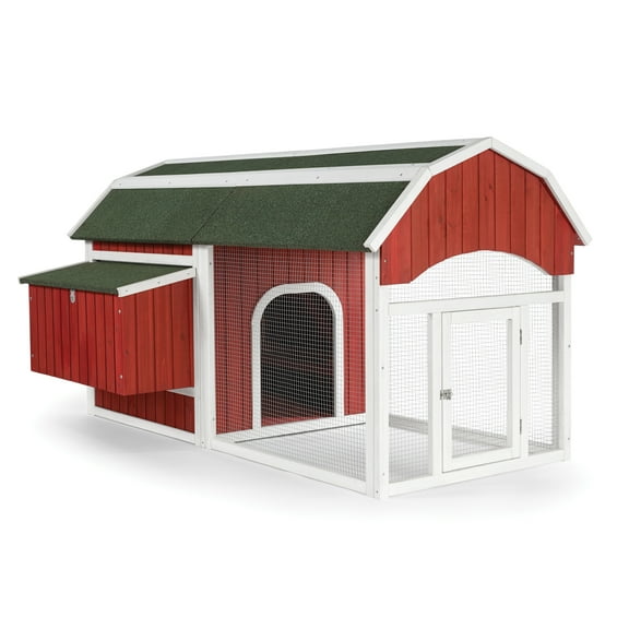 Prevue Pet Products Red Barn Chicken Coop