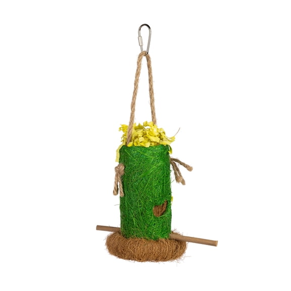 Prevue Pet Products Shreddable Shack Playfuls Forage & Engage Bird Toy 62408