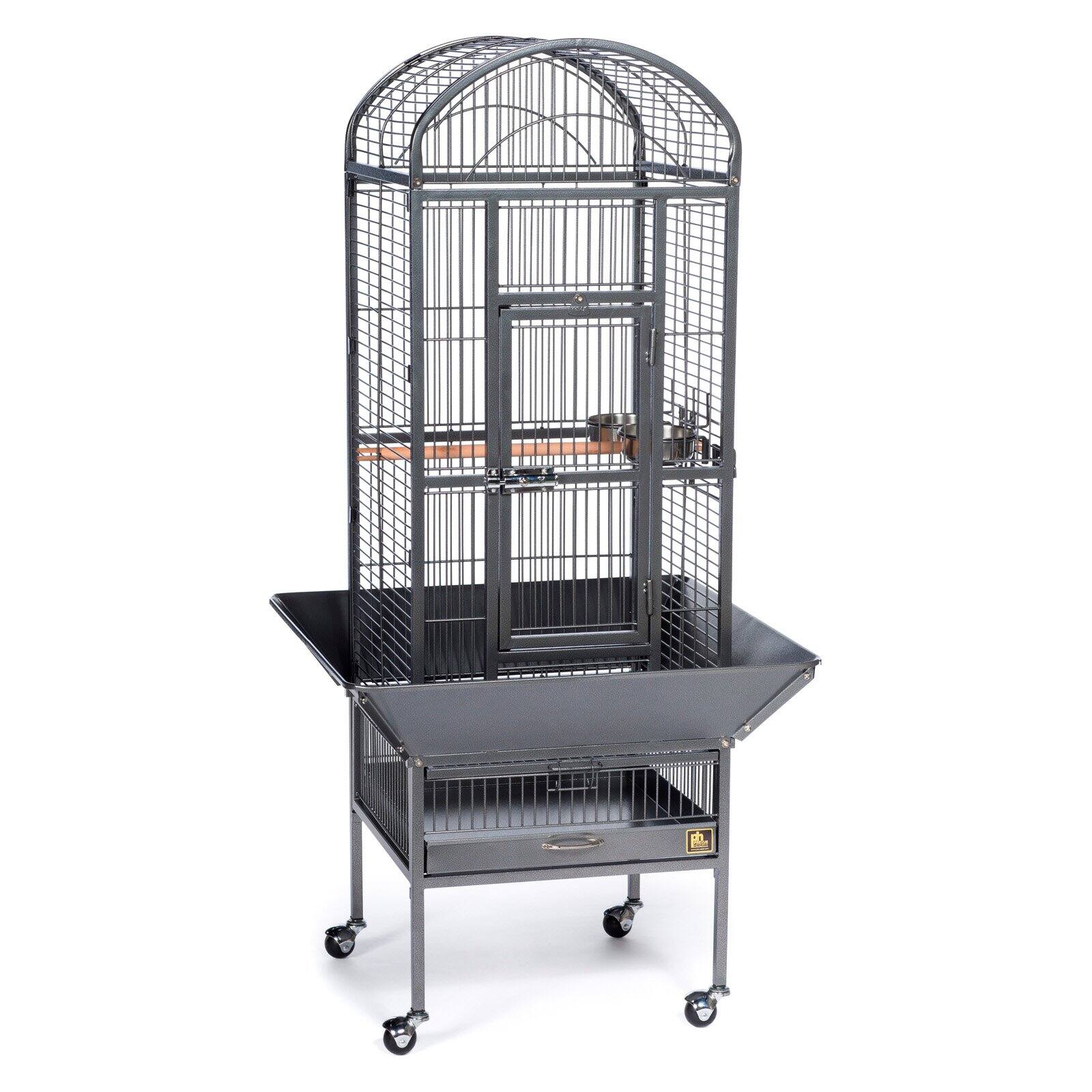 Prevue Pet Products Small Dometop Bird Cage Black Hammertone 34511 - image 1 of 11