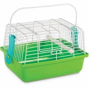 Prevue Pet Products Travel Cage for Birds and Small Animals, Green Plastic Base