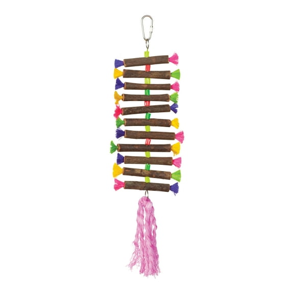 Prevue Pet Products Twisting Sticks Tropical Teasers Colorful Wood Bird Toy