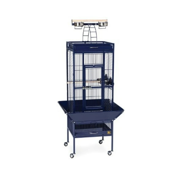 Prevue Pet Products Wrought Iron Select Bird Cage Cobalt Blue 3151Blue (Pack of 1)