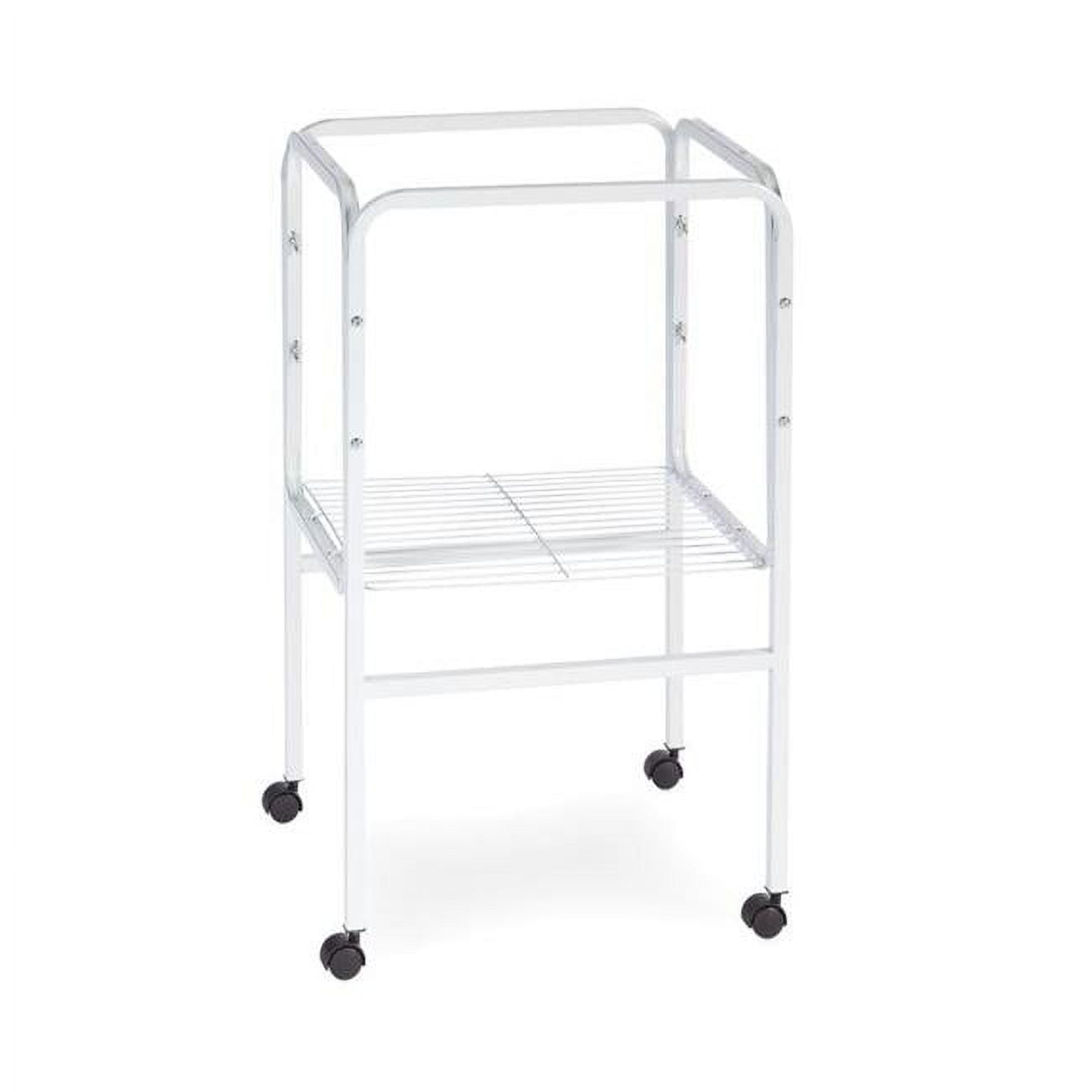 Prevue SP445W Tubular Bird Cage Stand, White