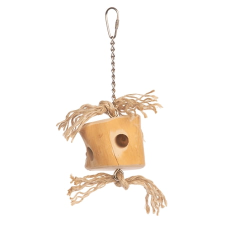 Prevue Pet Products Wood Cheese Naturals Forage & Engage Bird Toy 62819
