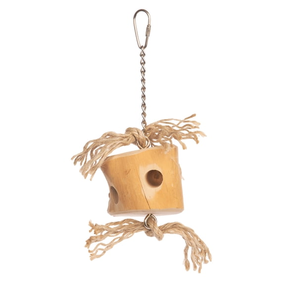 Prevue Pet Products Wood Cheese Naturals Forage & Engage Bird Toy 62819