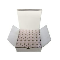 Prewound Bobbins, Bobbin Type Size L, Style L, SA155, 144pcs, Card Board, White Color 75D/2 Polyester, Doublelin Brand