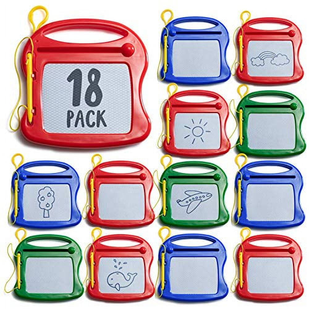 Prextex 18 Pack Mini Doodle Pads Toy Tablets Drawing Pads Doodle Pads