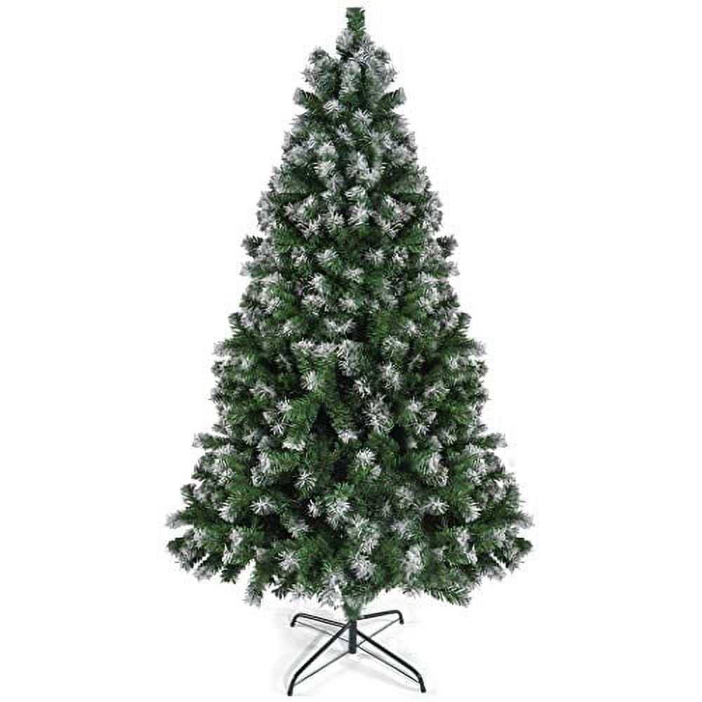 Prextex Christmas Tree 6 Feet Premium Artificial Spruce Hinged
