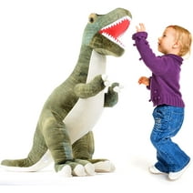 Prextex Giant Plush toy Dinosaur 24" T-Rex Jumbo Cuddly Soft Dinosaur Toys for Kids