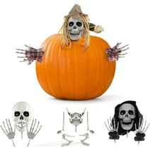 Prextex Halloween Pumpkin Accessories for Best Halloween Pumpkin Decor