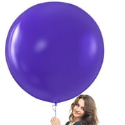 Prextex Purple Giant Balloons | 8 Jumbo 36 Inch Balloons | Wedding, Birthday Party and Event Decoration