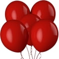 thumbnail image 1 of Prextex Red Jumbo Balloons - 30 Extra Large 18 Inch Red Balloons for Photo Shoot, Wedding, Baby Shower, Birthday Party and Event Decoration - Strong Latex Big Round Balloons - Helium Quality, 1 of 4