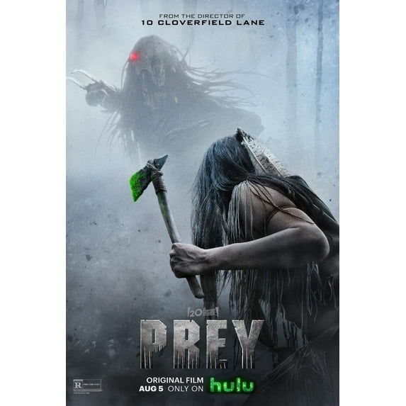 Prey Movie Poster TV Series Quality Glossy Print Photo Wall Art Predator Amber Midthunder Sizes Available 8x10 11x17 16x20 22x28 24x36 27x40 #2 (27x40)
