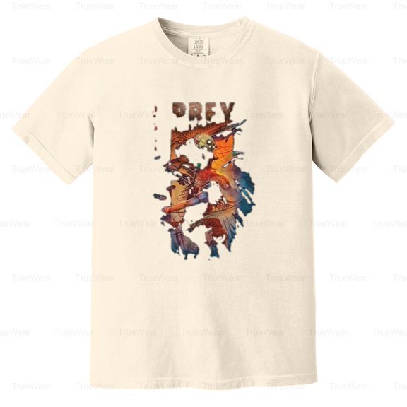 Prey, Predator, Classic Movie, Vintage, SciFi, Action, Alien, Hunter Comfort Color T-Shirt Unisex, up to 4XL