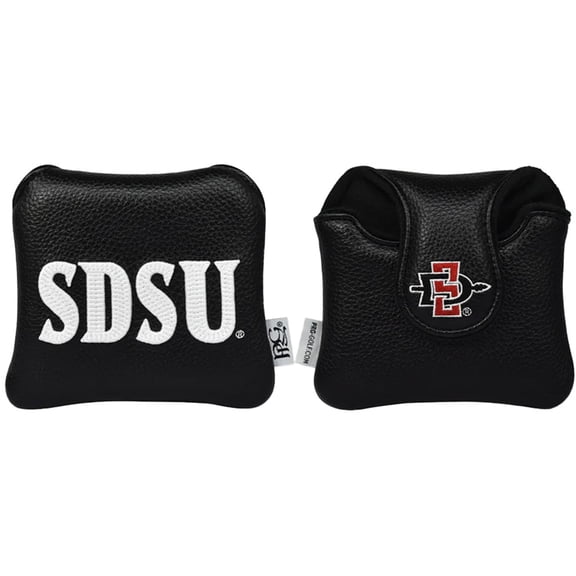 Prg Americas Golf NCAA Chain Stitch Mallet San Diego State Aztecs Headcover New