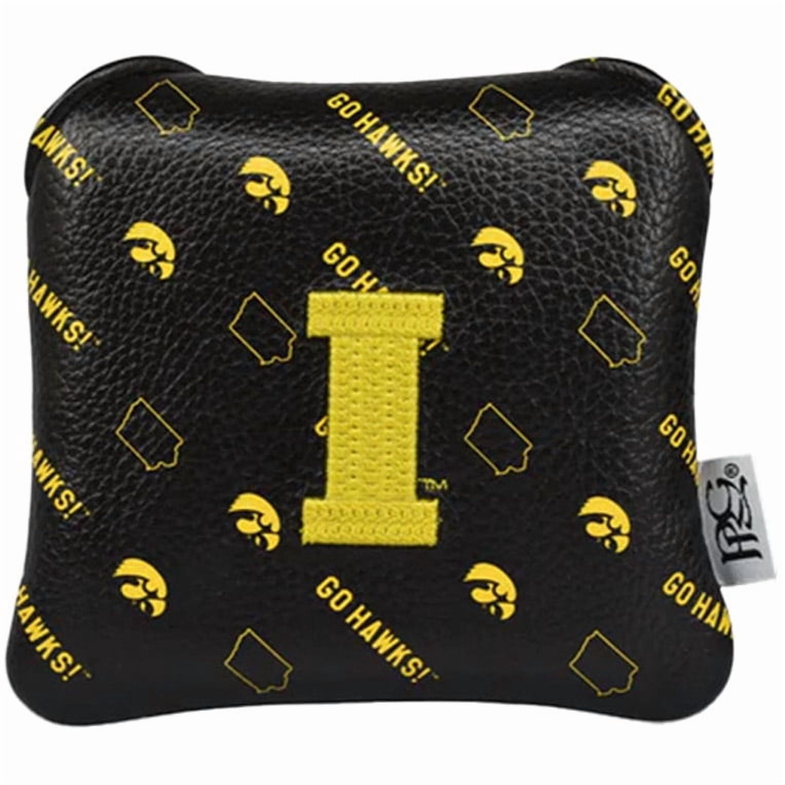 Prg Americas Golf NCAA Micro Print Vintage Mallet Iowa Hawkeyes Headcover New