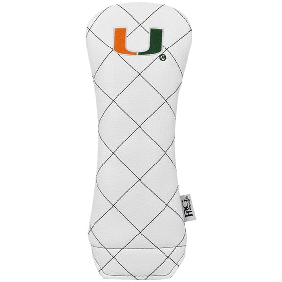 Prg Americas Golf NCAA Quilt Stitch Miami Hurricanes Headcover New