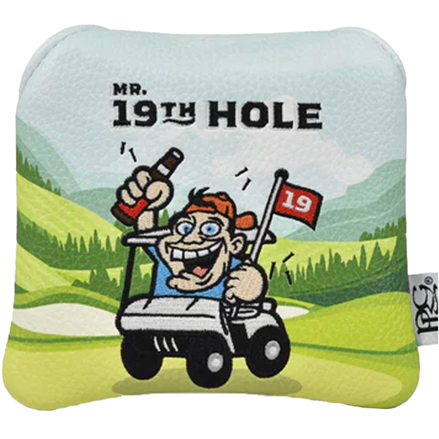 Prg Americas Golf Originals Mallet 19th Hole Headcover New