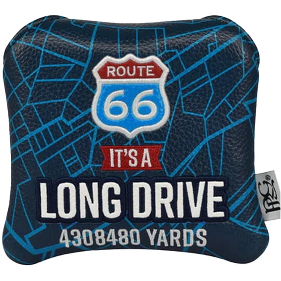 Prg Americas Golf Originals Mallet Route 66 Headcover New