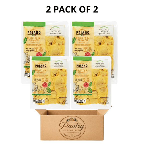 Priano Ricotta & Spinach Ravioli 2-Pack Pasta