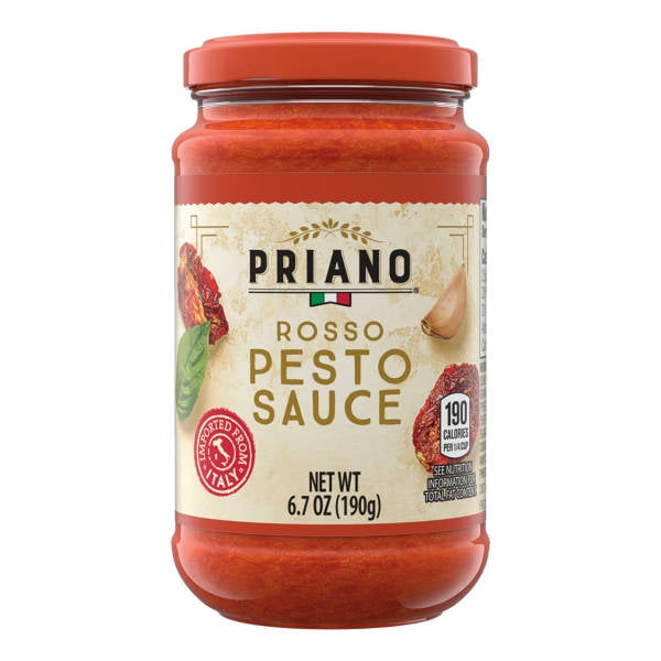 Priano Rosso Pesto Sauce, 6.7 oz