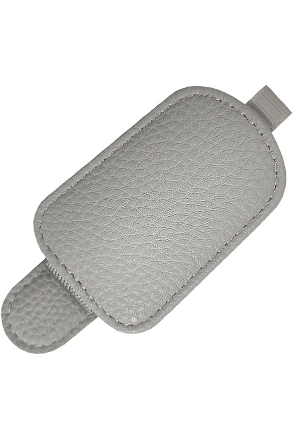 (Price/1 unit)MUKA Sunglasses Holder for Car Sun Visor Eyeglasses Holder and Ticket Card Clip for Car Visor Accessories, Magnetic-Grey