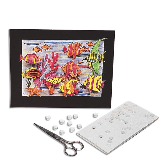 (Price/100 /Pack)S&S Worldwide 3-D Foam Adhesive Dots