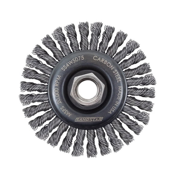 (Price/12/Box)Sand Star SS4WS075 4 X .020 X 5/8-11 Carbon Steel Stringer Bead Pipeline (12/Box)