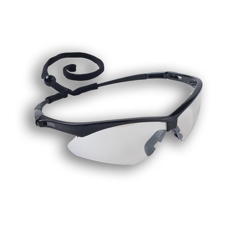 (Price/12/Pack)Armour Guard AG25685 Indoor/Outdoor Lens, Black Frame Fog Free Safety Glasses