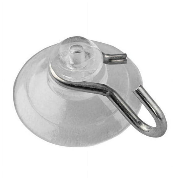 (Price/12 /Pack)S&S Worldwide Suction Cups with Metal Hook 3/4"