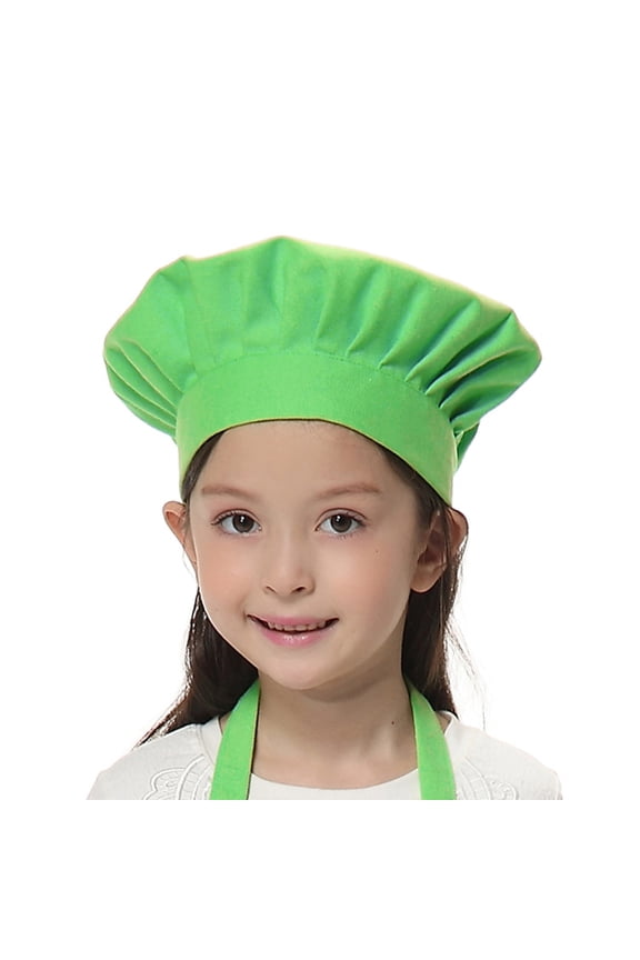 (Price/1PCS)Opromo Child's Cotton Canvas Adjustable Chef Hat- Various Colors, M-23 inches
