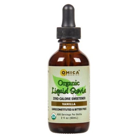 (Price/2 floz)Omica Organics Liquid Stevia Extract, Vanilla, Organic