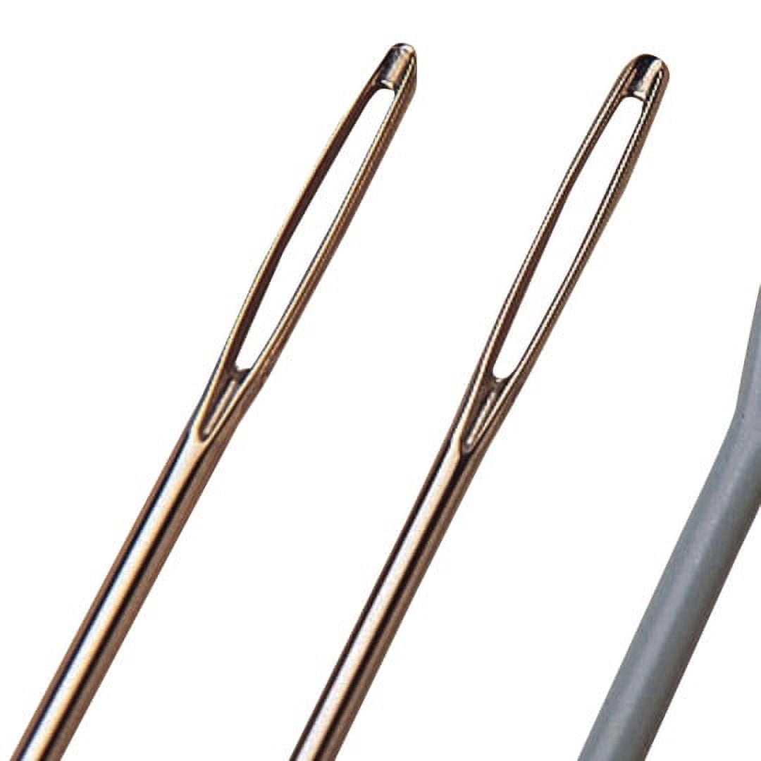 (Price/25 /Pack)Darice Large Eye Needles - Steel
