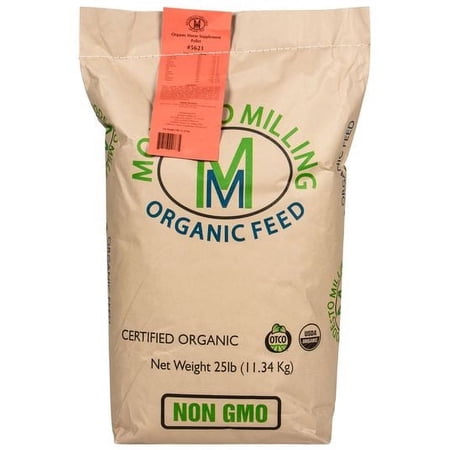 (Price/25 lb)Modesto Milling Horse Supplement Pellets, Organic